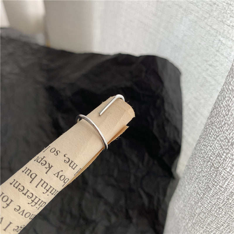 Trendy Cold Nail Ring with Unique Personality Design